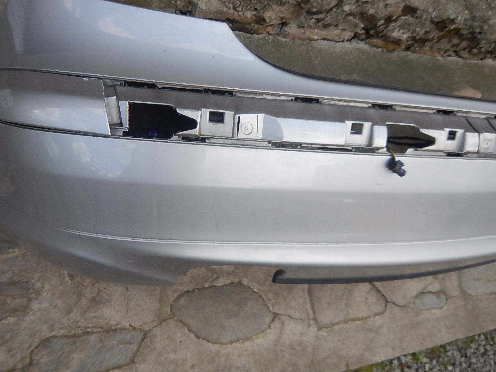 MERCEDES W203 744 COUPE bumper rear part rear PDC