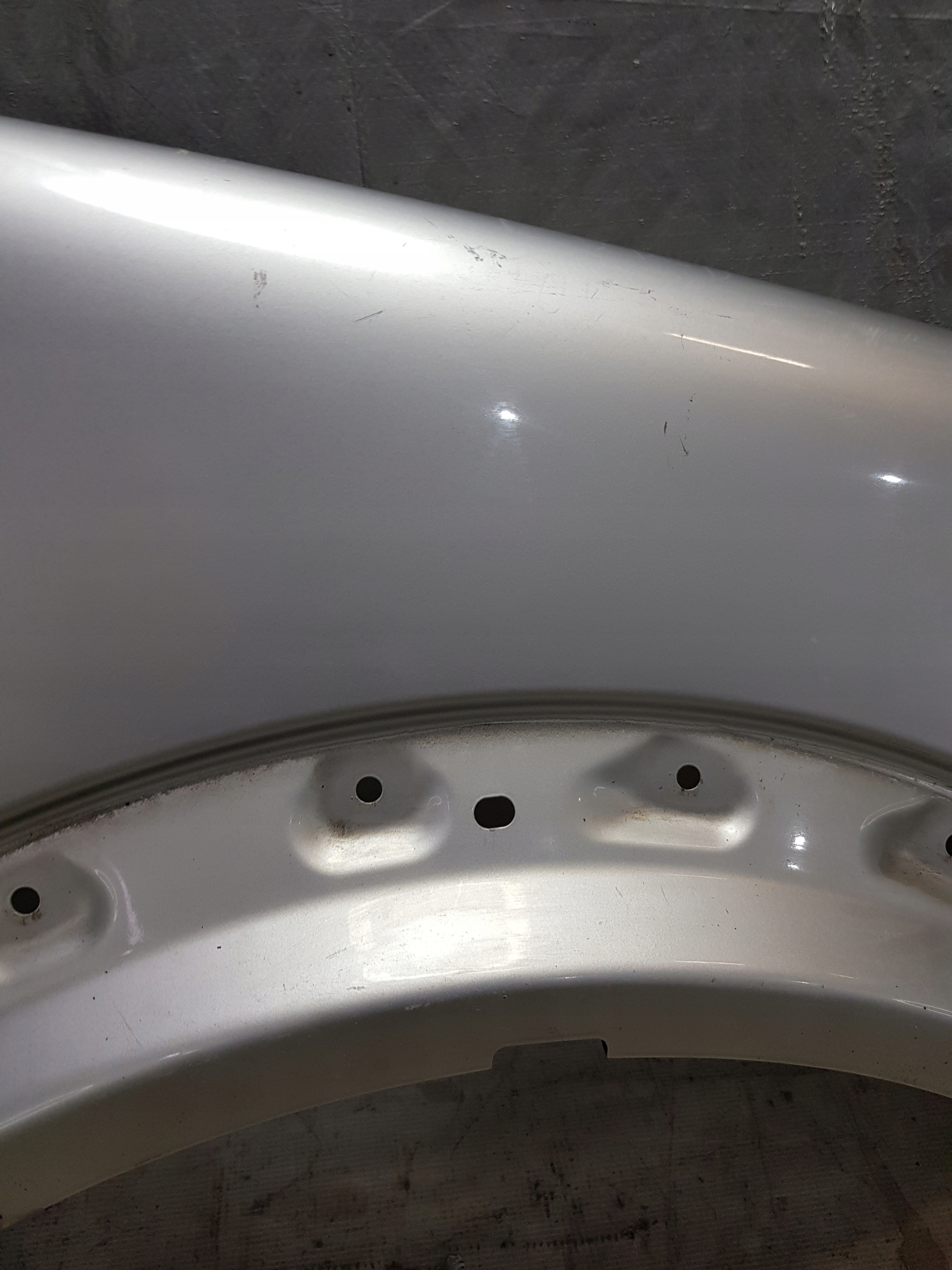 fender FORD TOURNEO MK1 right front SREBRNY