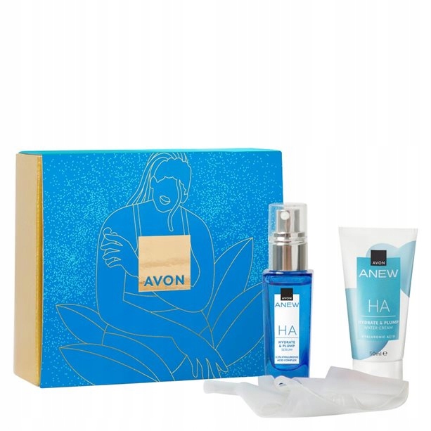 Avon Anew hydratační dárková sada séra krém kyselina hyaluronová Nový