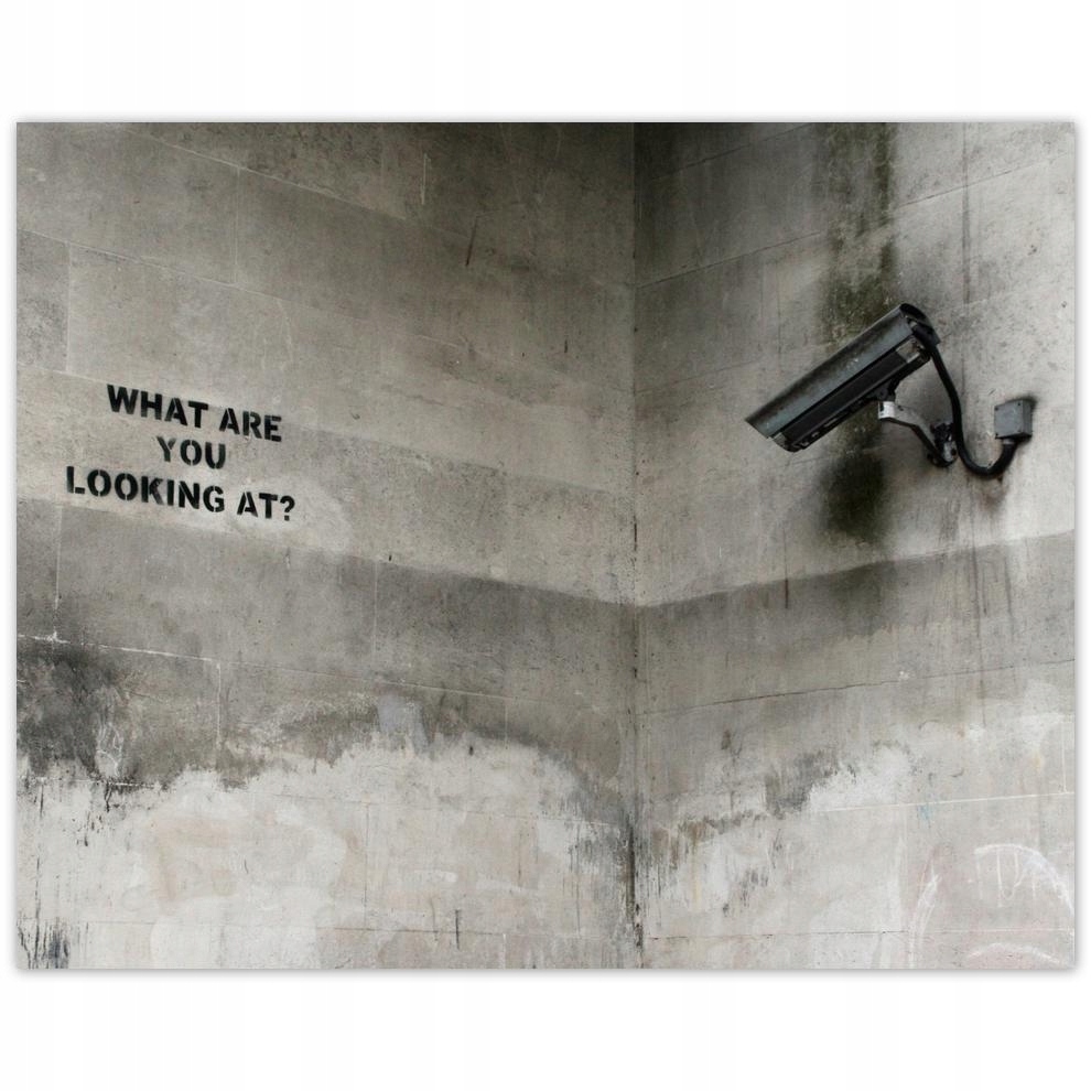 

Plakat 50x40 Banksy Kamera Graffiti