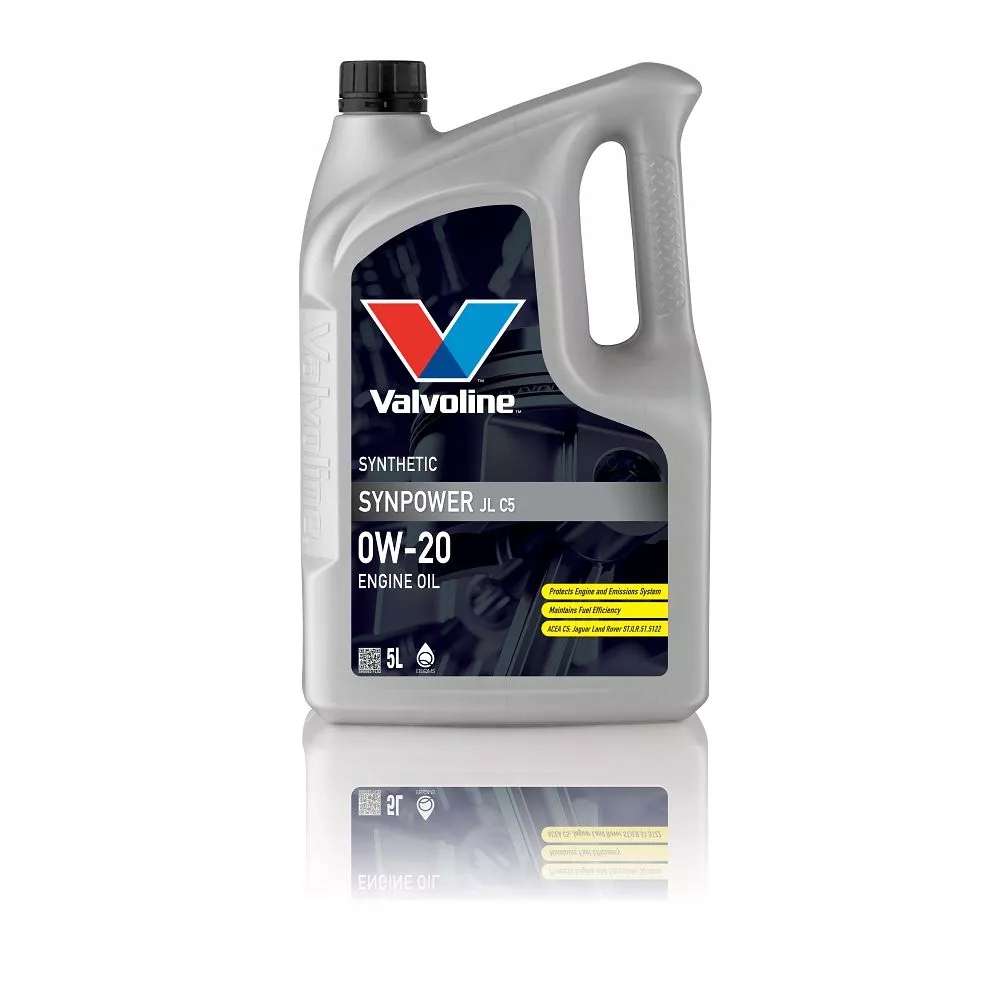 Motorový olej Synpower (5L) Sae 0W20 Acea C5 Jaguar Stjlr 51.5122 Land