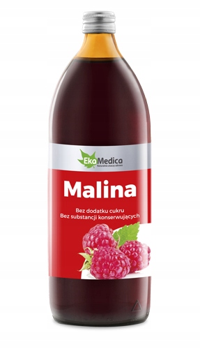 

Sok Z Malin 100% Malina Bez Cukru EkaMedica 1L