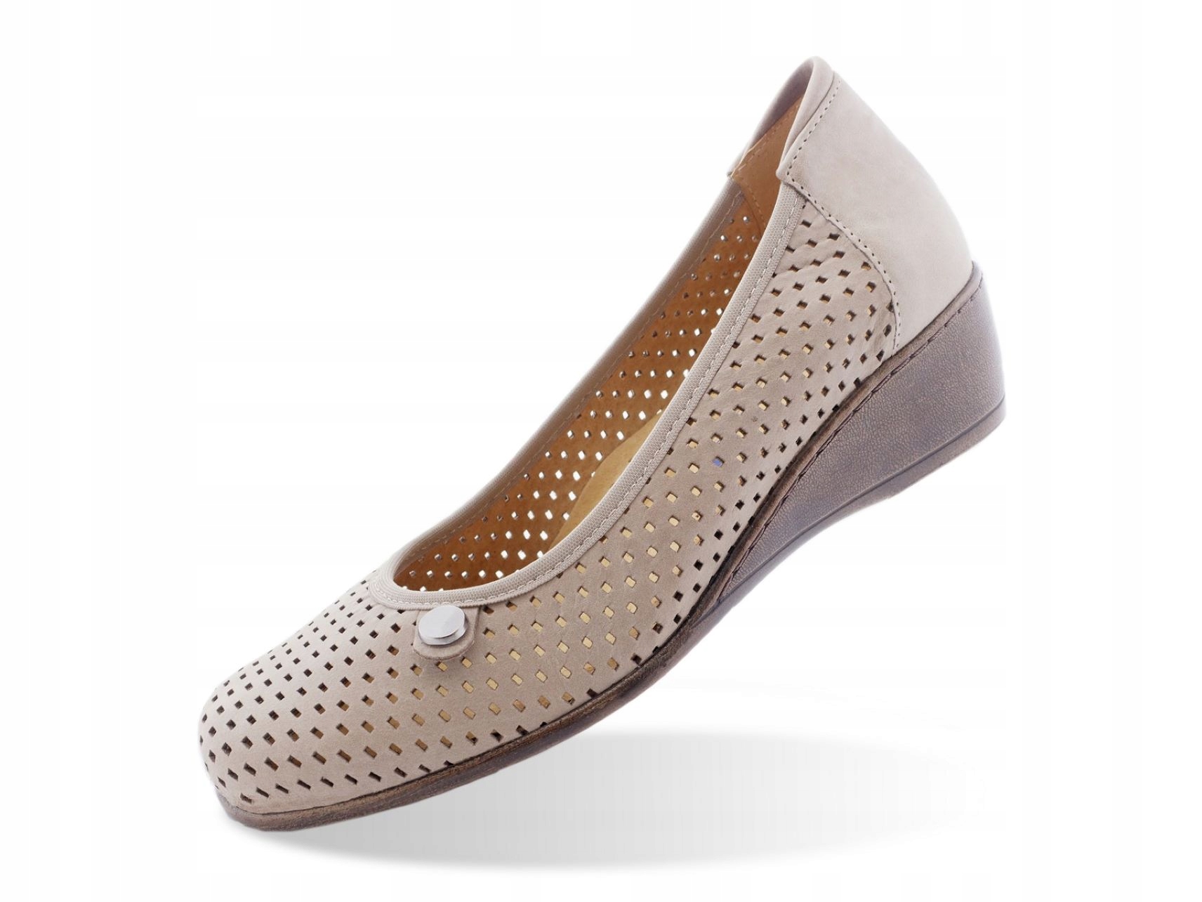 Kosela Medic 9220 buty baleriny damskie na koturnie Przewiewne 40