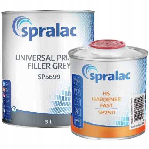 Spralac Sp 5699 Hs Surfacer Grey Podkład szary 3L Utwardzacz