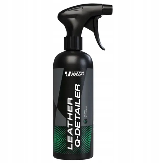 ULTRACOAT _ LEATHER Q-DETAILER 0,5L – DO CZYSZCZENIA I ZABEZPIECZENIA SKÓRY