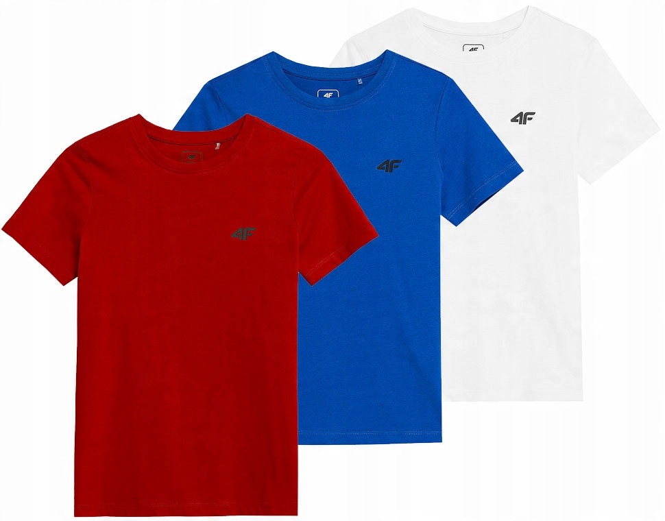 

Koszulka Chłopięca 4F T-shirt Zestaw Komplet r.164