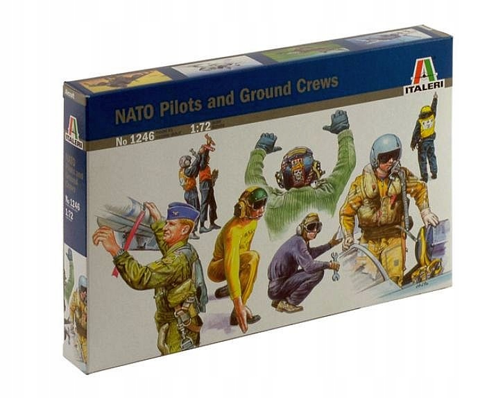 Italeri 1246 1/72 Nato Pilots and Ground Crews