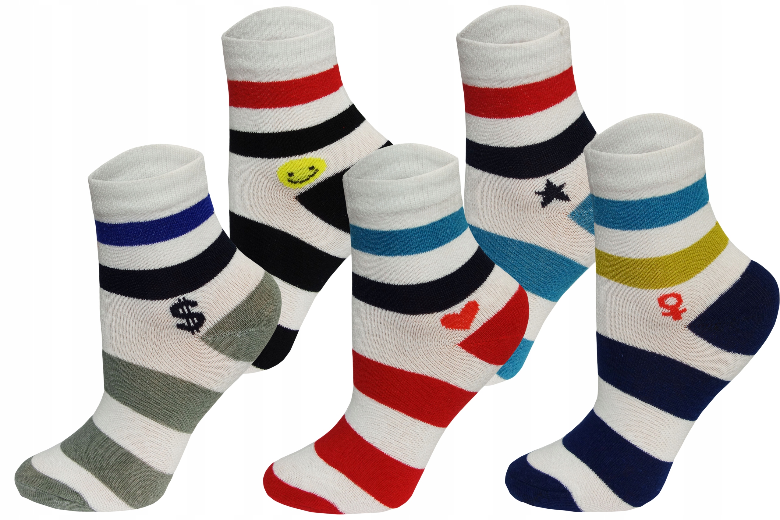 

Skarpety dziecięce Mix wzorów r 31-34 5 par