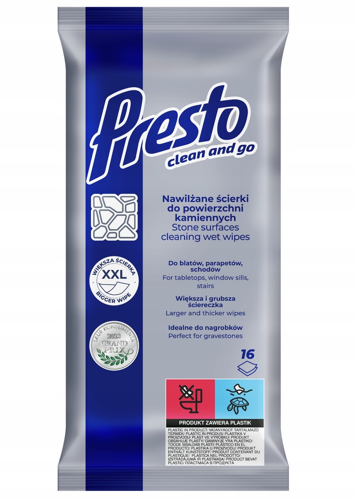 Presto ścierki blaty schody nagrobki kamienne 16sz