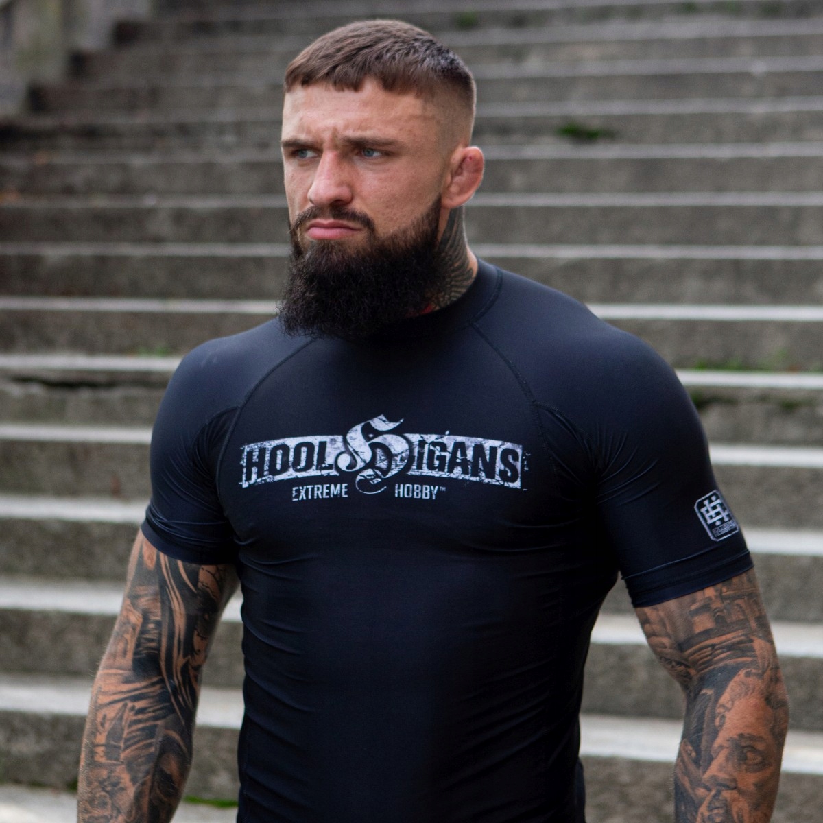 Koszulka Extreme Hobby Rashguard Męski HOOLS L Rodzaj rashguard