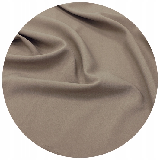 MATOWY MATERIAŁ TKANINA NA ZASŁONY 150 cm beż