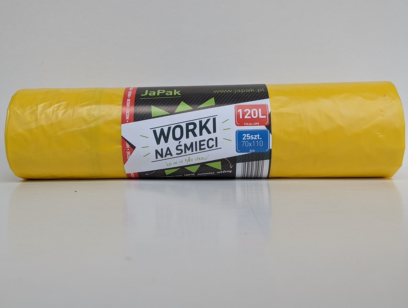 

Worki na śmieci odpady Żółte po 25szt. 120l