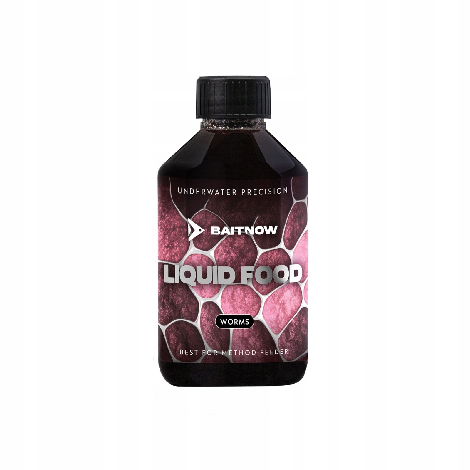 BaitNow Method Liquid Food 250ml Białe Robaki