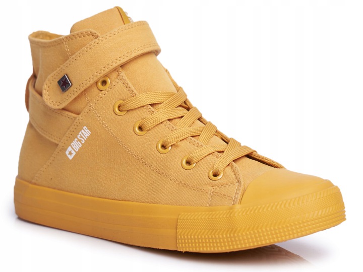 

Trampki Damskie Big Star Żółte FF274581 36
