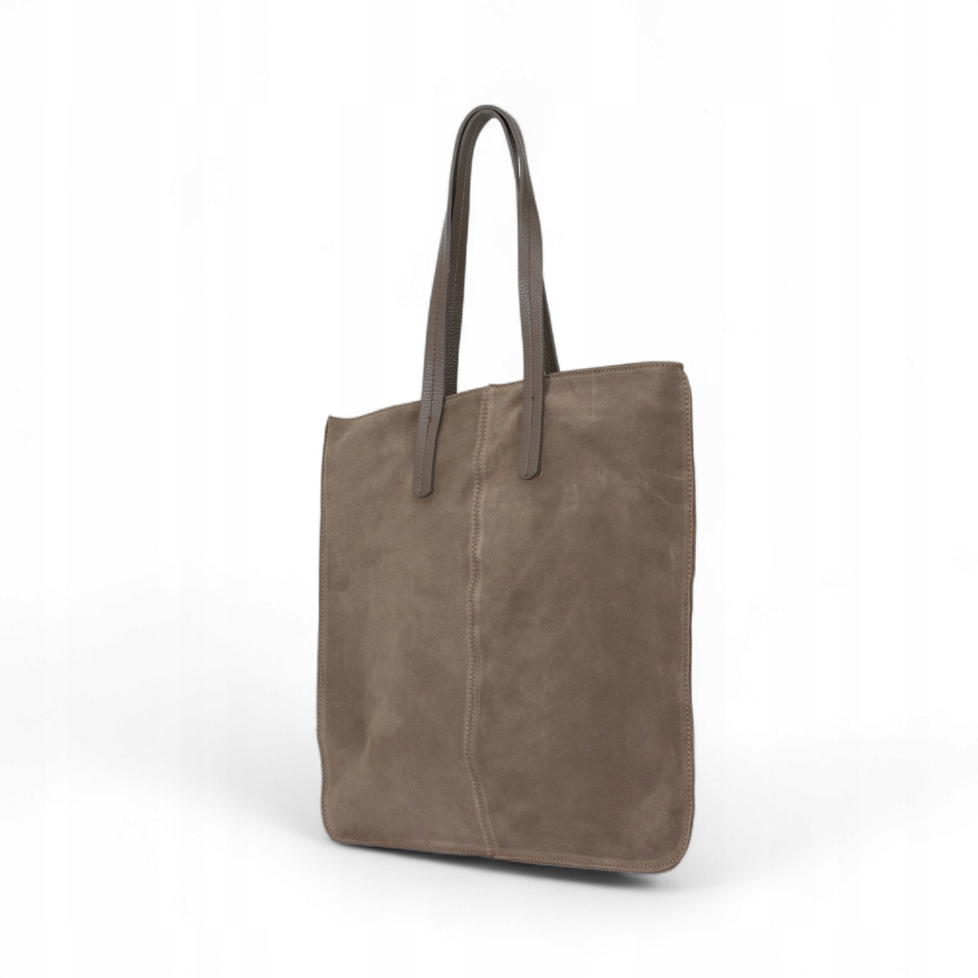 Dámská shopper kabelka, semišová Bona-M Cappuccino