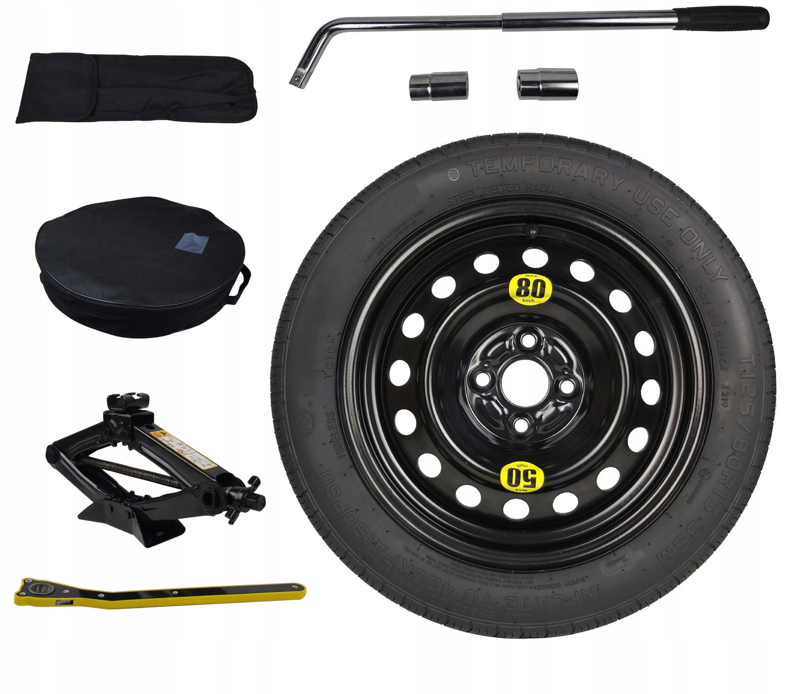 

Koło Dojazdowe Smart Fortwo Forfour zestaw