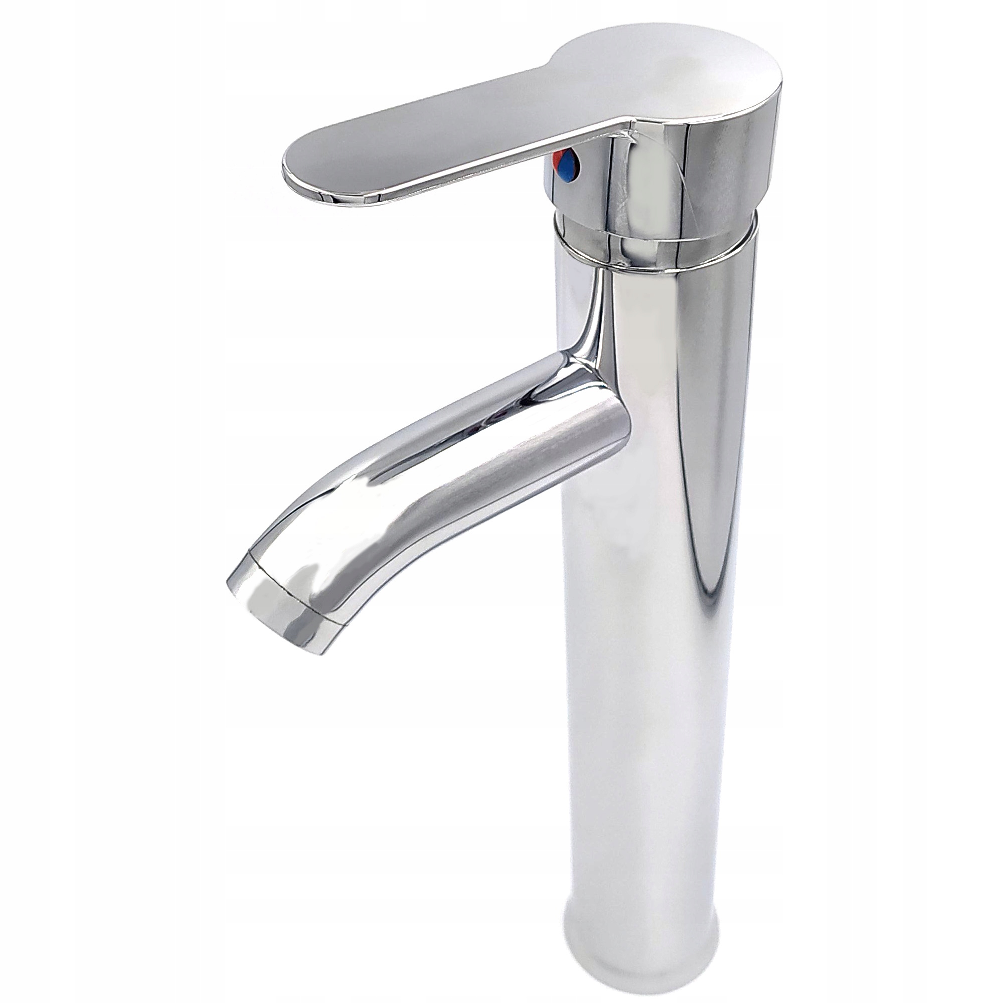 BATERIA ŁAZIENKOWA UMYWALKOWA CHROMOWANA KRAN CHROM WYSOKA JEDNOUCHWYTOWA Marka Unitec