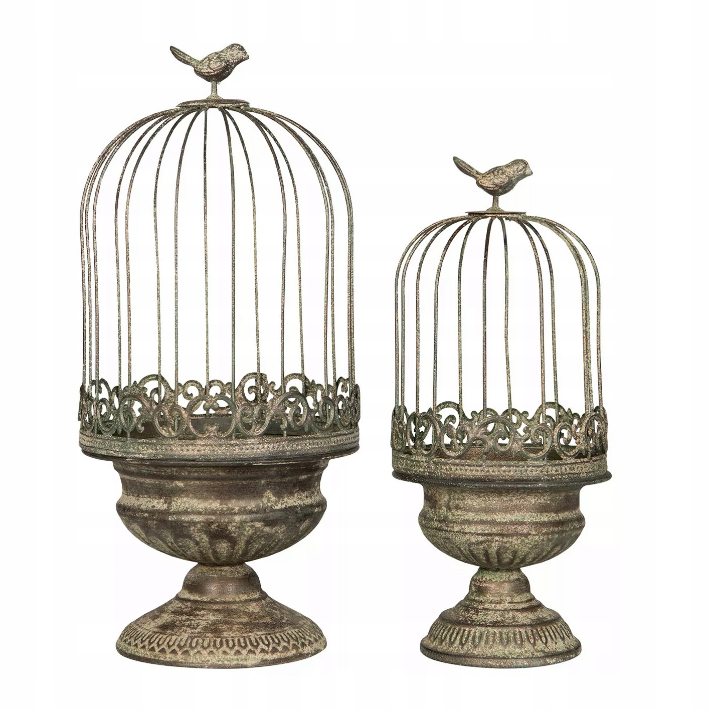 Stojan Na Kvety Retro Klietka 2 ks stojan na kvety, kvetináče, obaly