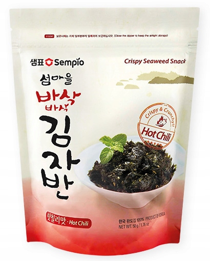 

Chipsy z alg morskich o smaku chili 50g Sempio