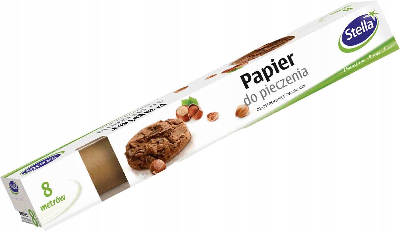 

Papier Do Pieczenia Brązowy Stella 8m Box