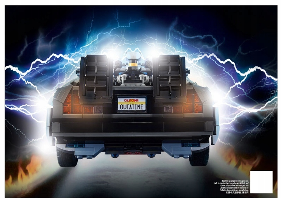 LEGO instrukcja Creator Expert 10300 Wehikuł czasu