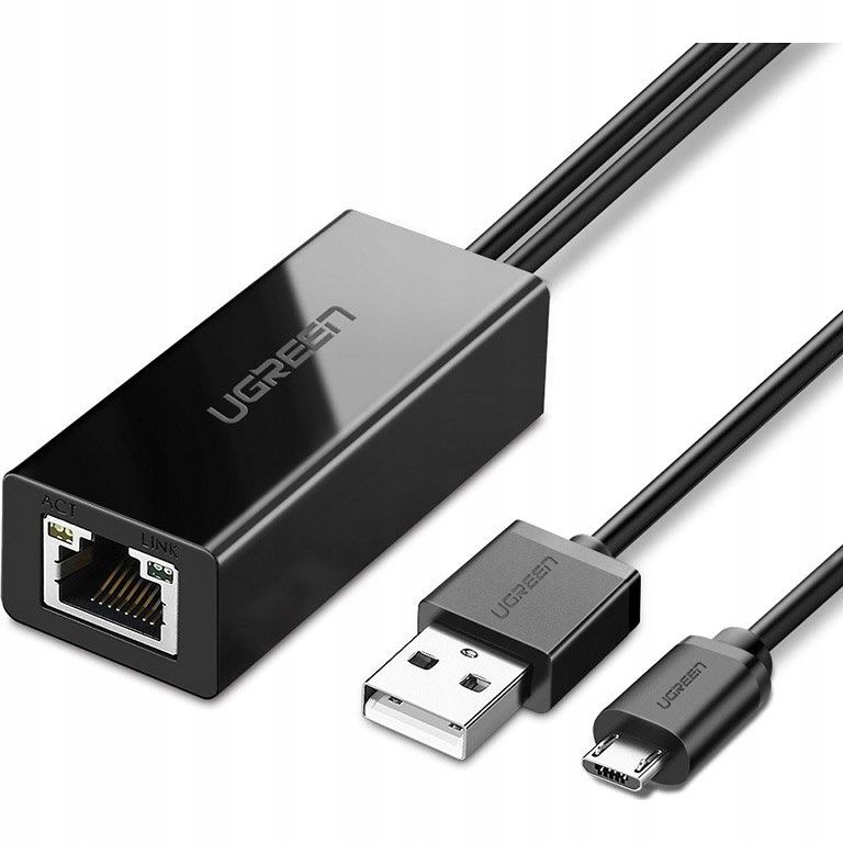 Zewnętrzna karta sieciowa Ugreen microUSB RJ45 USB