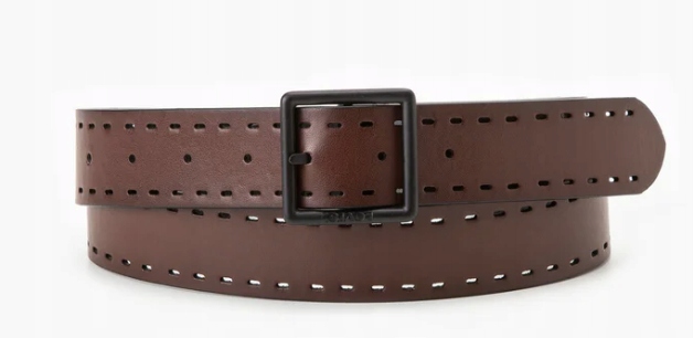 Levis Pánský Pásek S Klasickou Hnědou Kůží Jmr