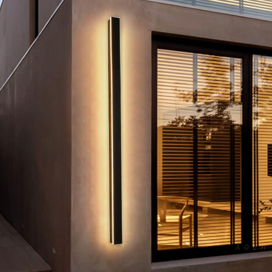 Lamka. Led Svietidlo Na Stenu. Exteriérové. Aoeh. 125CM. 45W.