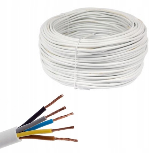 Przewód elektryczny typu OWY 5 x 1,5 mm2 - 1m Kod producenta .........