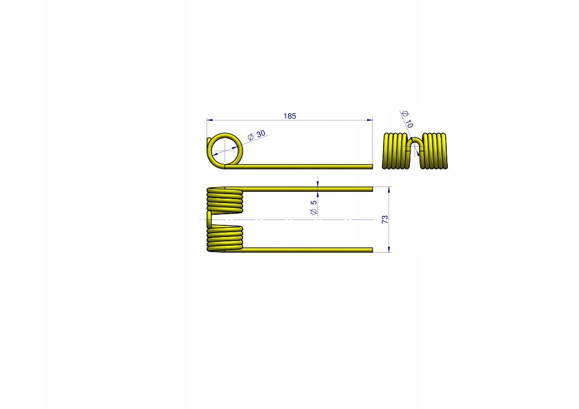 RM Palec podbieracza zastosowanie John Deere CC32965 Waryński Producent części Waryński