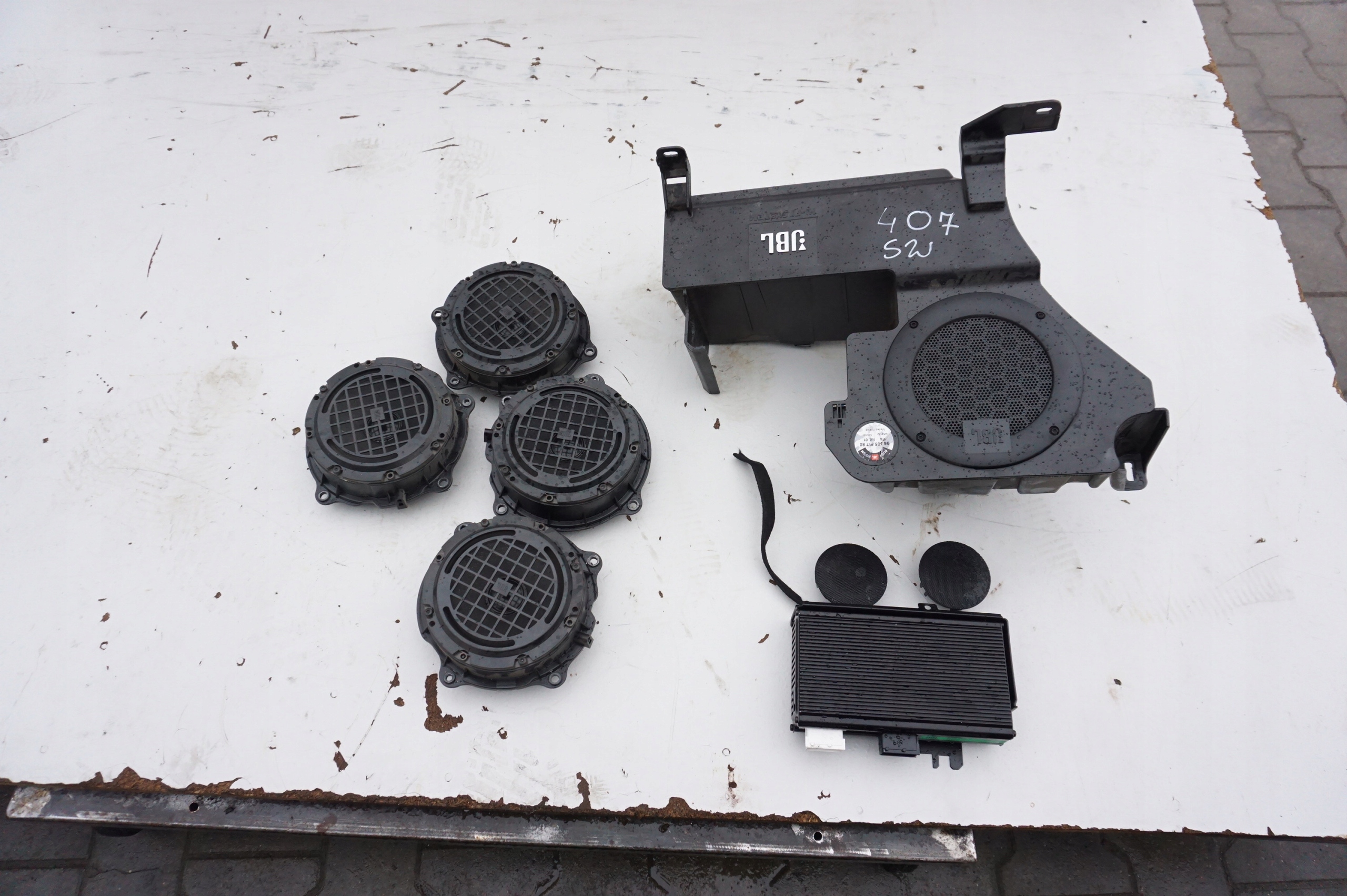 GŁOŚNIKI WZMACZNIACZ JBL9653555980 PEUGEOT 407