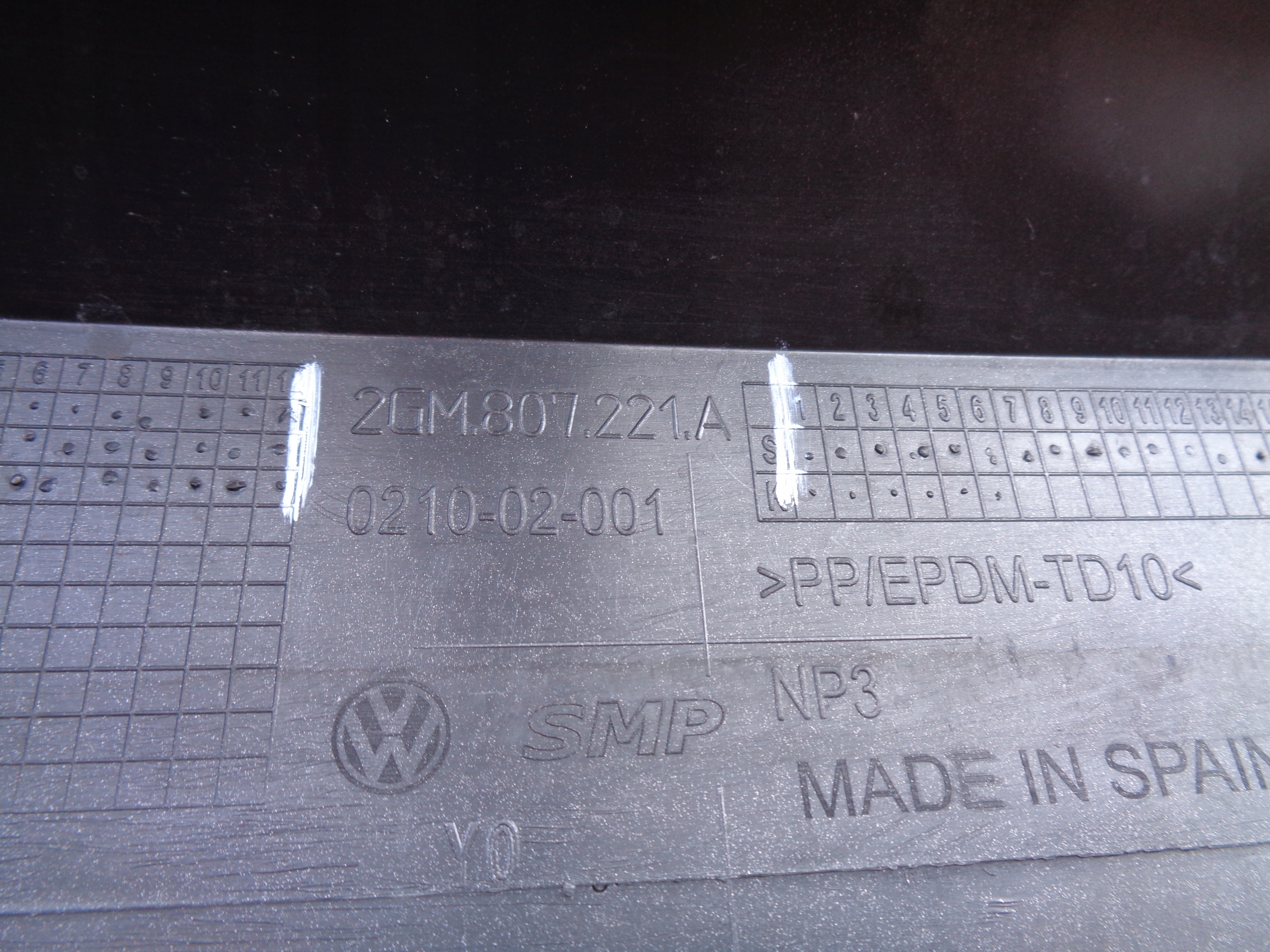 FRONTSTOSSSTANGE VW T-CROSS 2GM 18- NR 35837