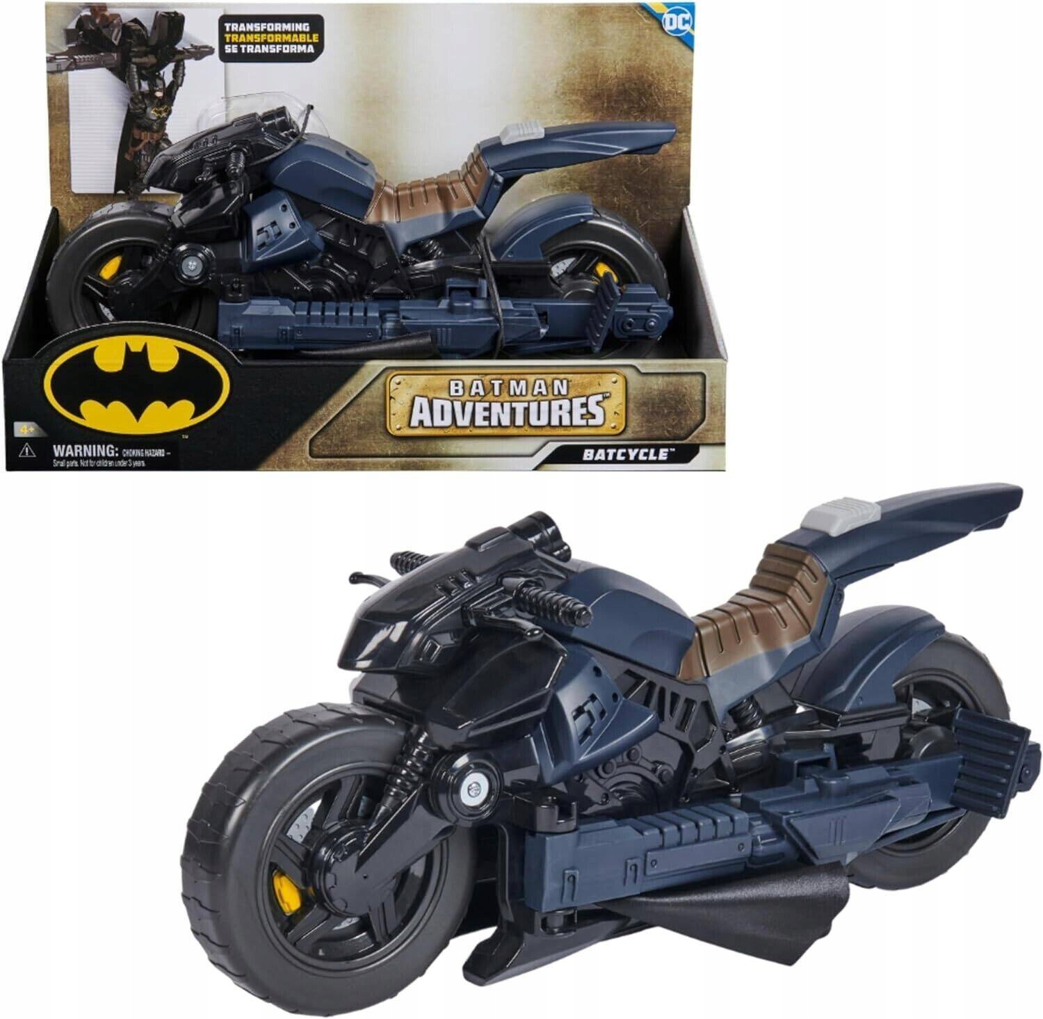 Фото - Машинка Batman Motocykl Batcycle Z Miejscem Na Figurkę 30 CM Skrzydła DC Comics