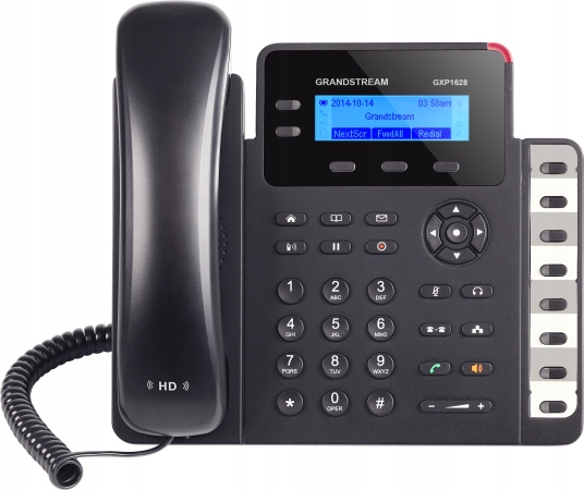 Kabelový Ip VoIP Sip telefon Grandstream GXP1628
