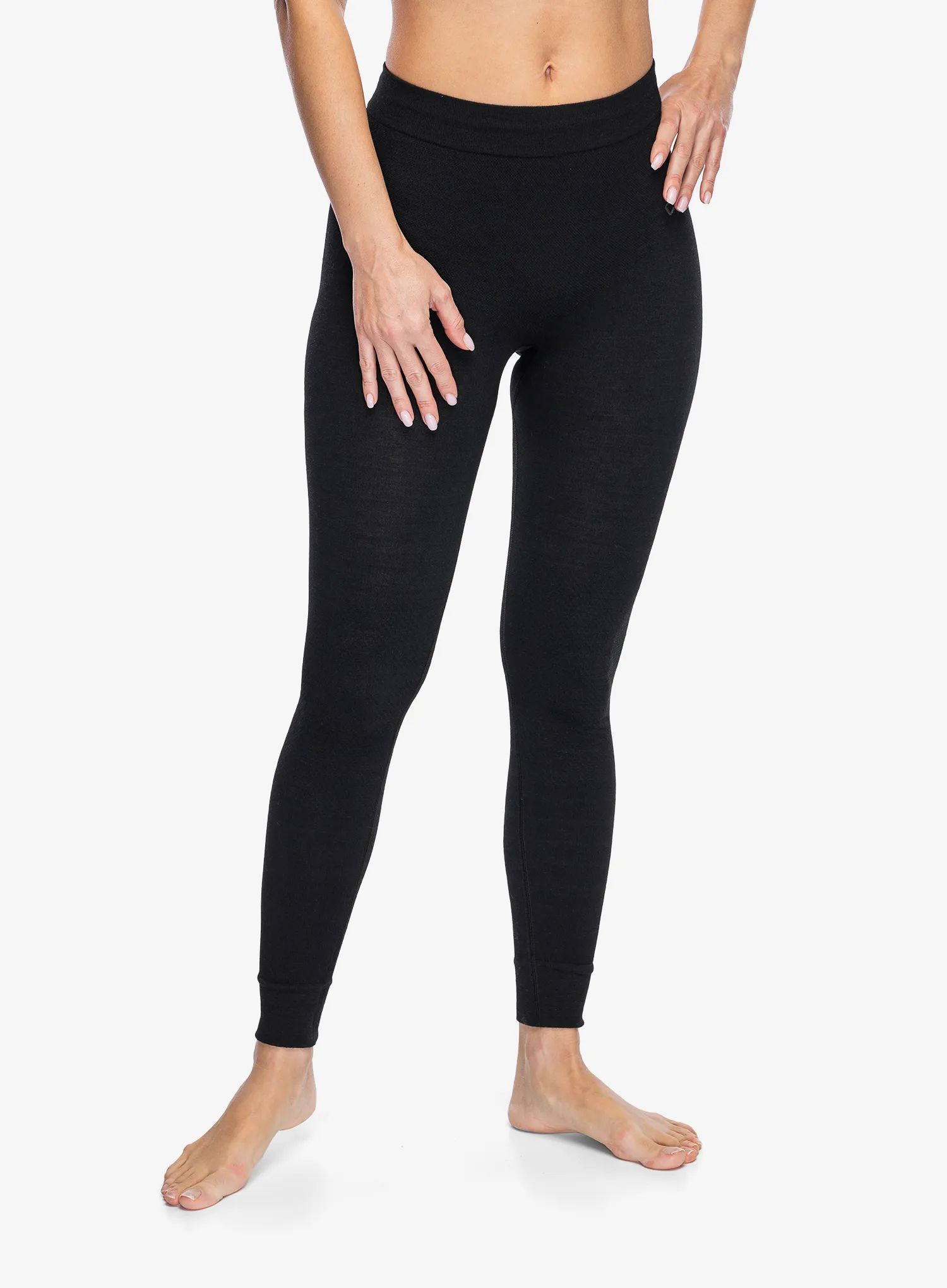 Legginsy termoaktywne damskie Ortovox 230 Competition Long Pants raven M