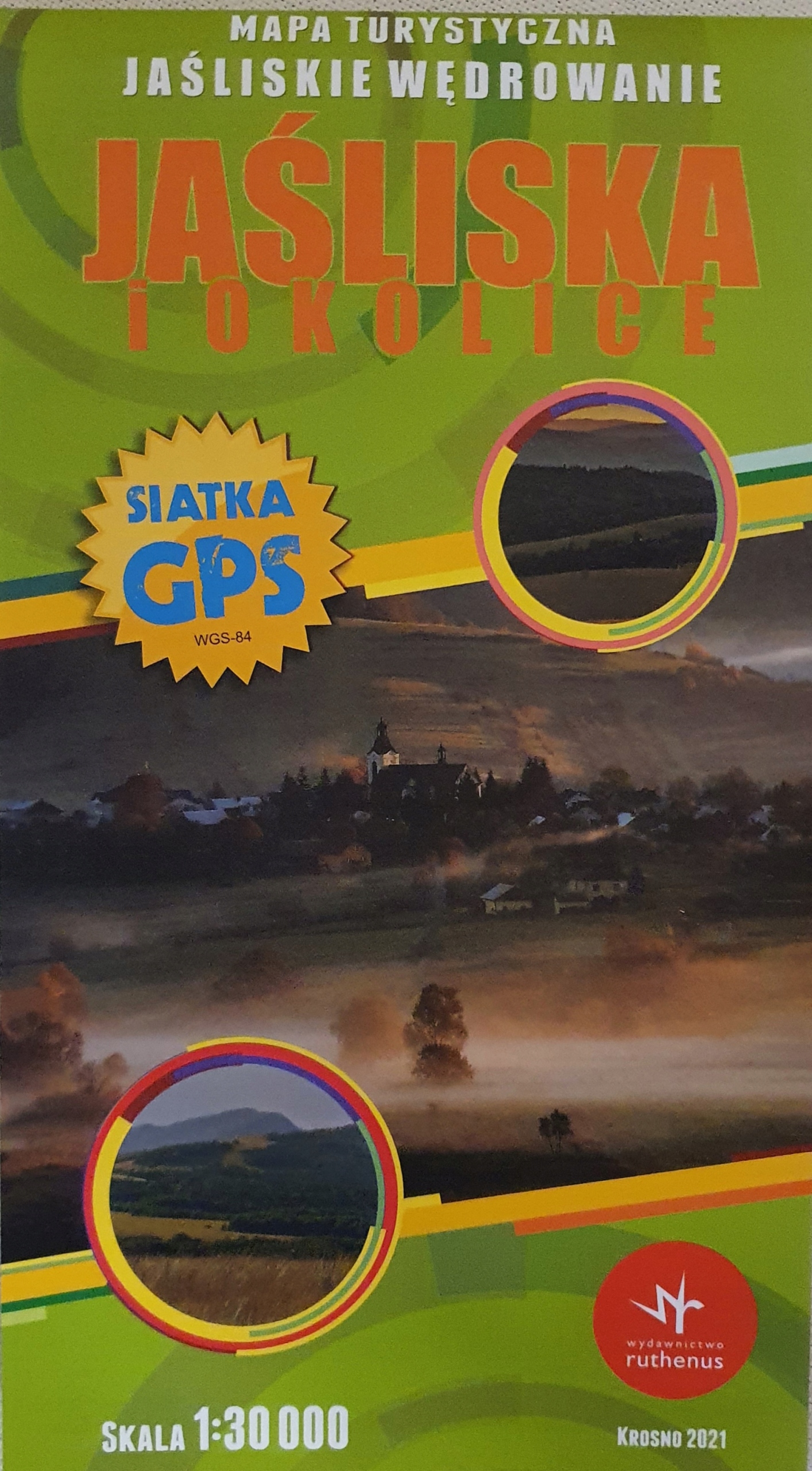 

Jaśliska i Okolice Mapa 1-30.000 Beskid Niski
