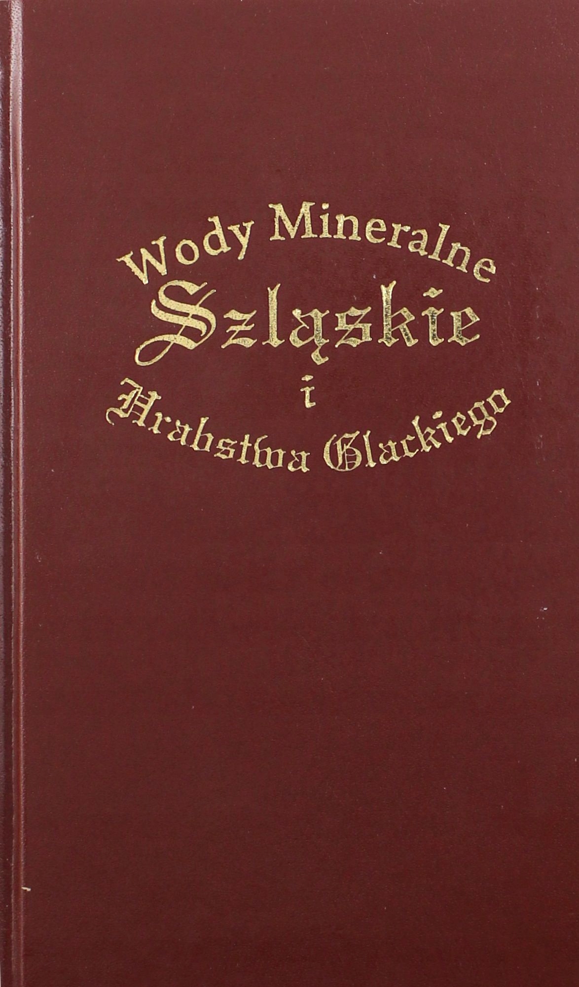 WODY MINERALNE SZLĄSKIE I HRABSTWA GLACKIEGO [KSIĄ