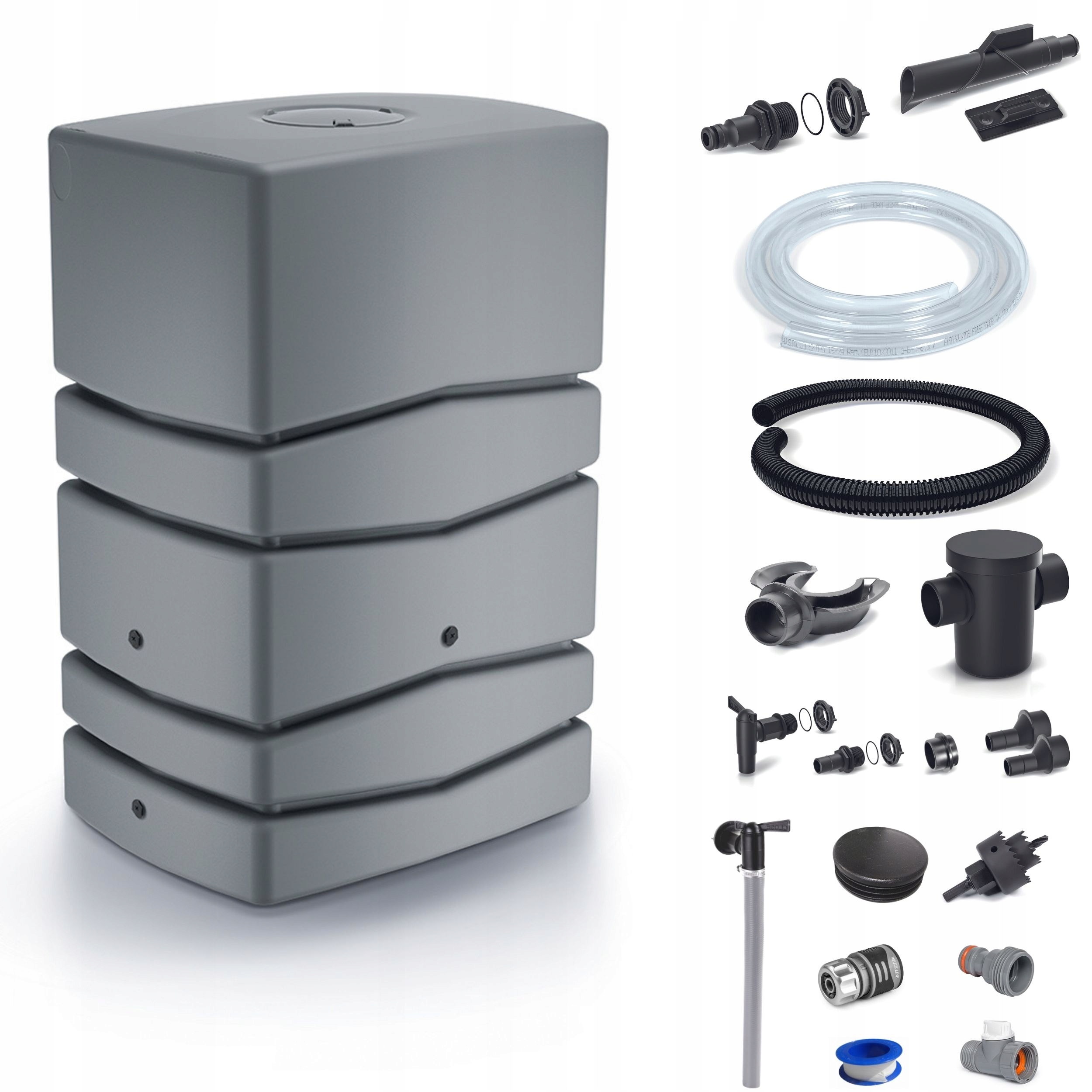 

Zbiornik na deszczówkę Aqua Tower 450l + przyłącza
