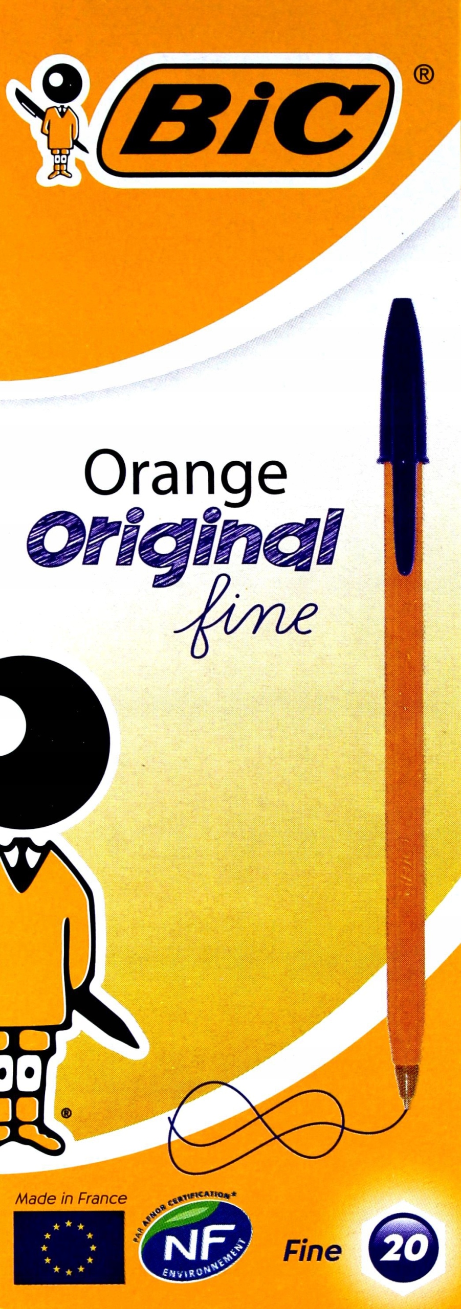 

Długopis Orange Original Niebieski (20SZT) Bic