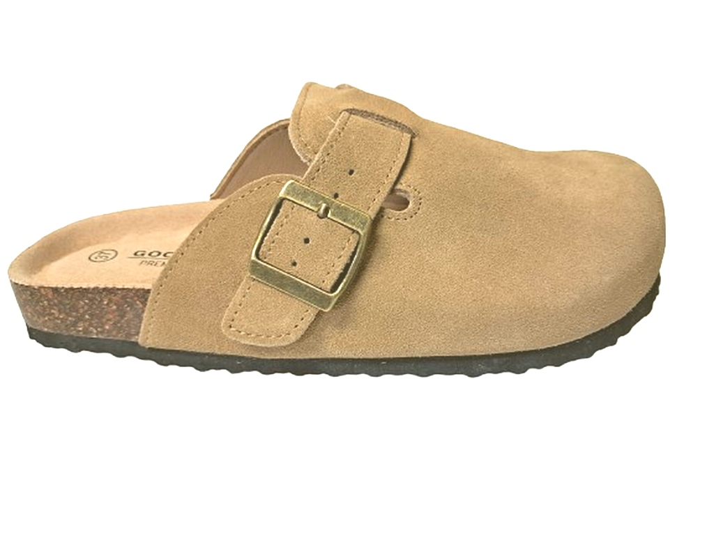 2663 Camel Plné Nazouváky Dámské Celokožené Přírodní kůže Vel 40