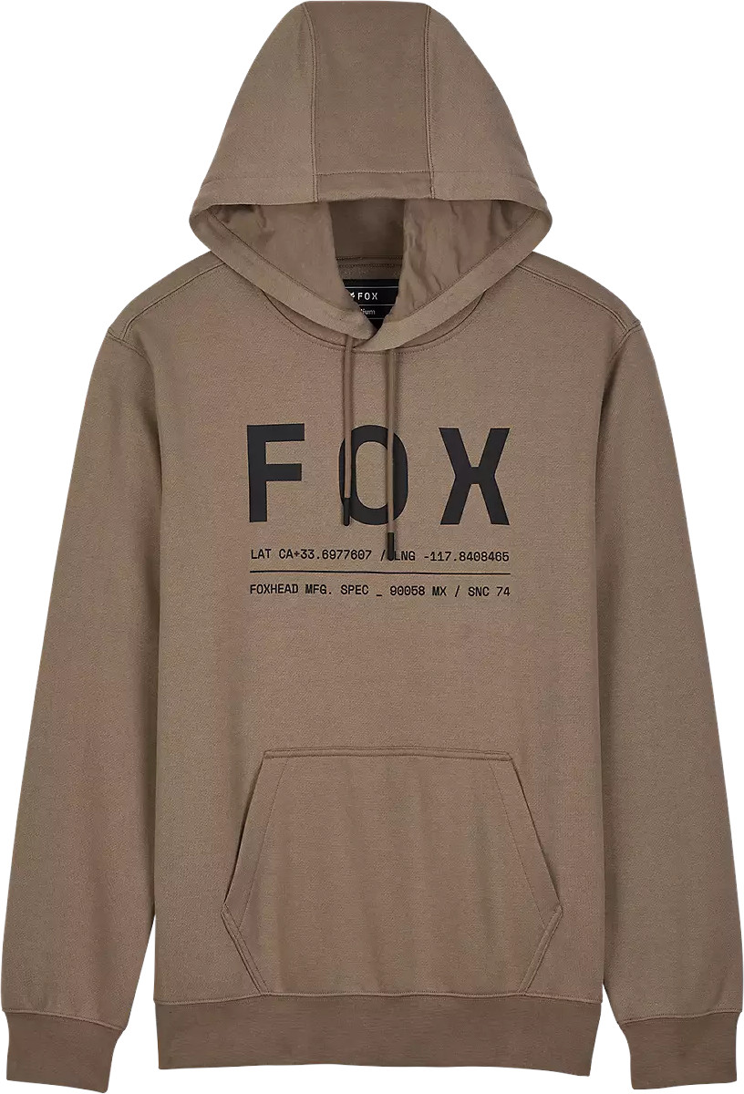 Mikina každodenní s kapucí Fox Non Stop Chai Brown vel XL