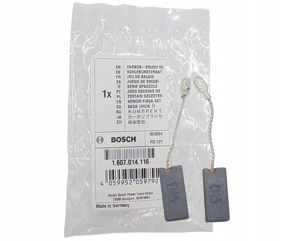 BOSCH PWS 620 6-115E GWS7-125 GNF 20CA SZCZOTKI WĘGLOWE 1607014116 ORYGINAŁ