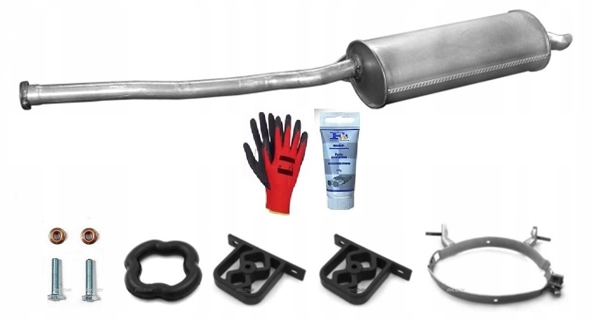 Bmw 3 E36 316i 1.6 (1991-1998) Tlumič Tlumič Výfuku bonus