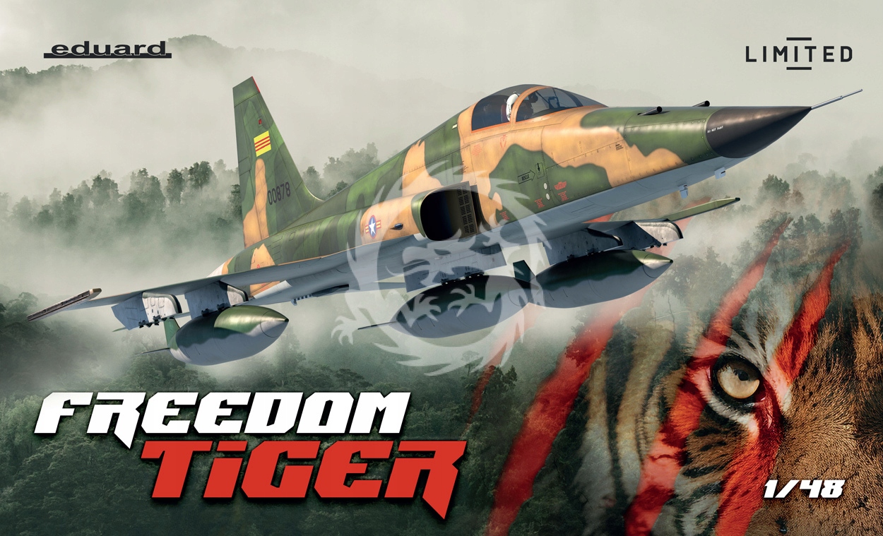 Freedom Tiger Limitovaná Edice Eduard 11182 v měřítku 1/48