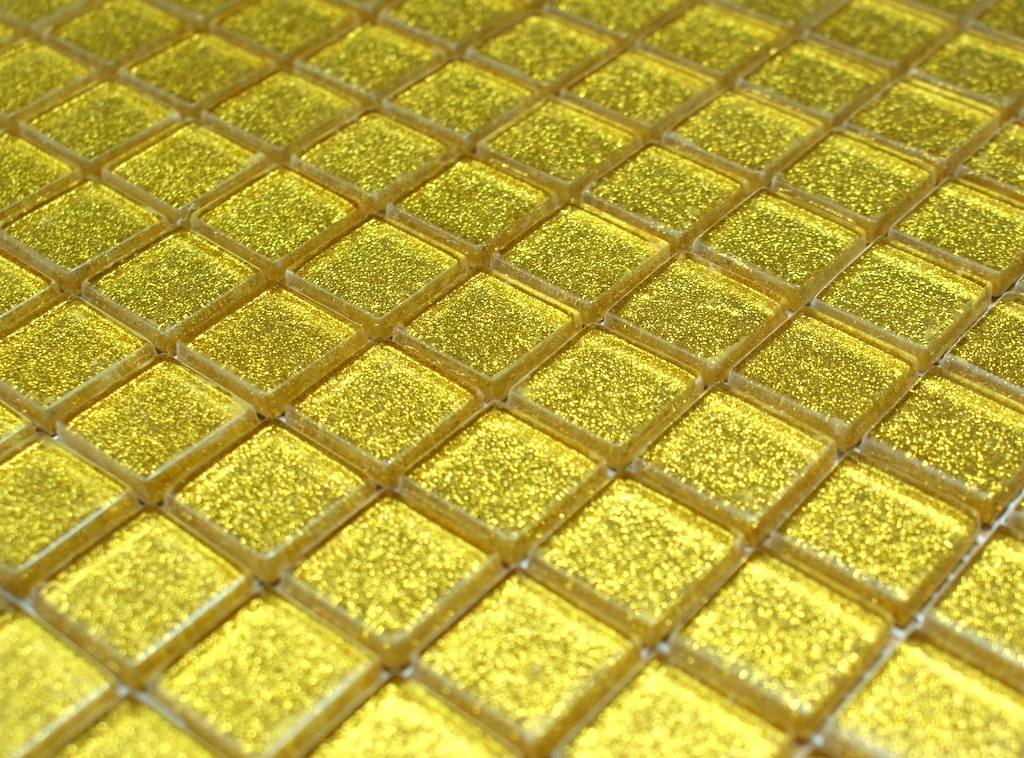 MOZAIKA SZKLANA ZŁOTA z brokatem, metaliczna Kod producenta 4246/jcc01d