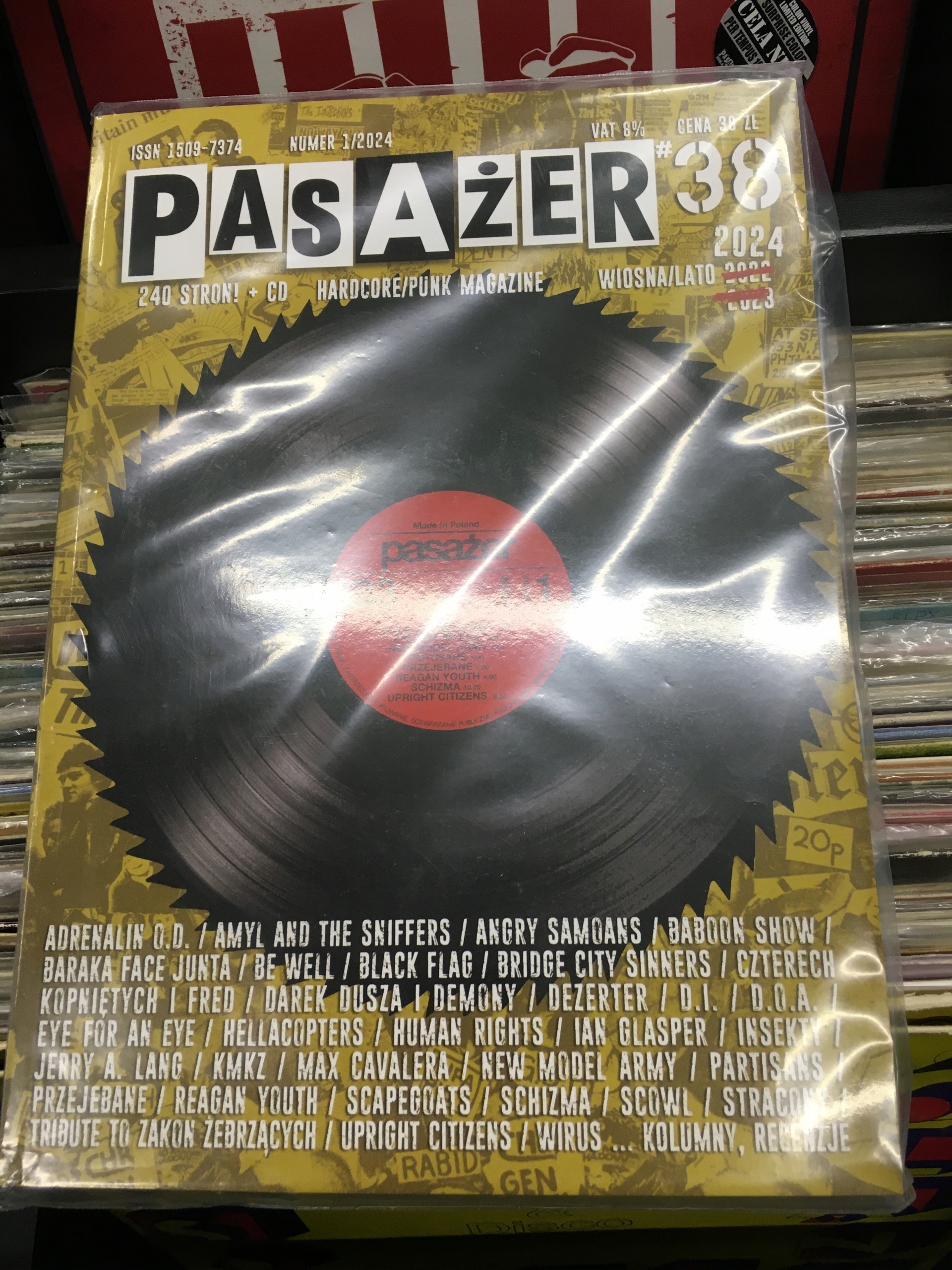 Pasażer #38 + CD 240 stron A4