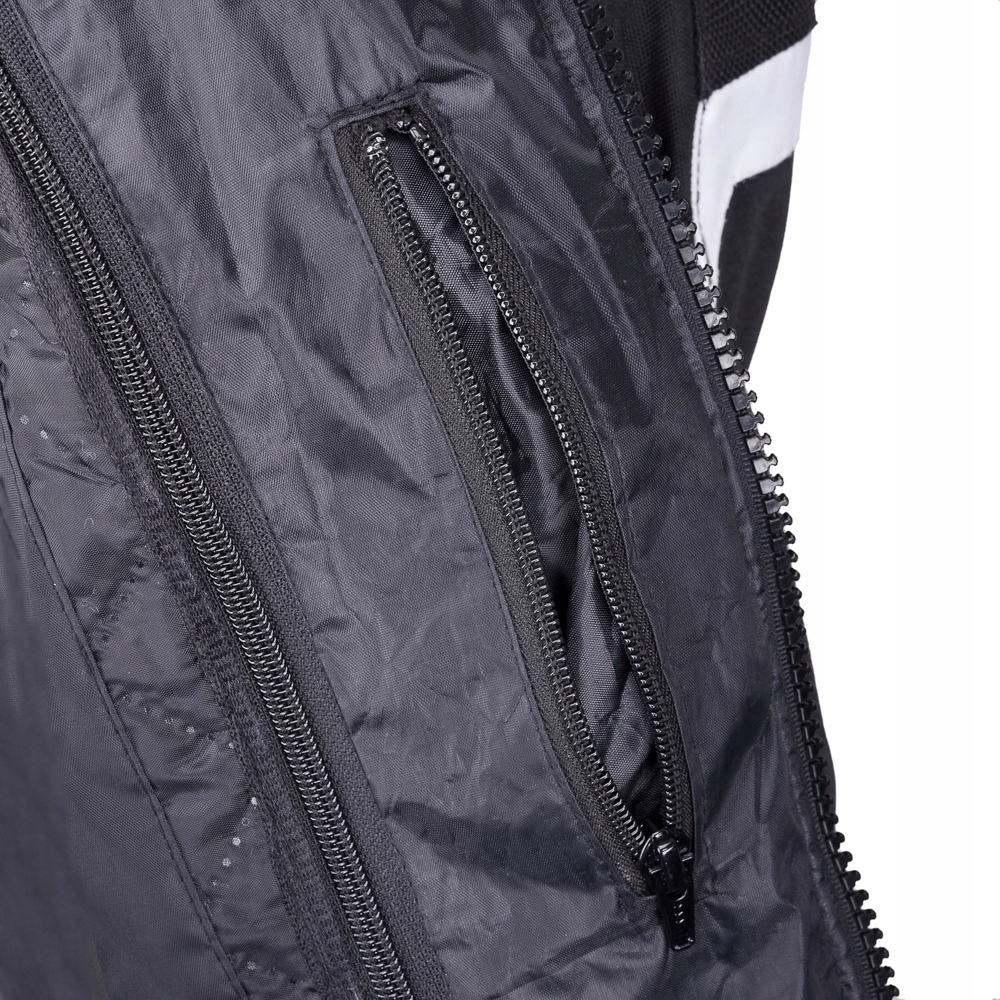 TEKSTYLNA KURTKA MOTOCYKLOWA WOLF EXPLORER BLACK M Obwód w pasie 92.00-98.00 cm