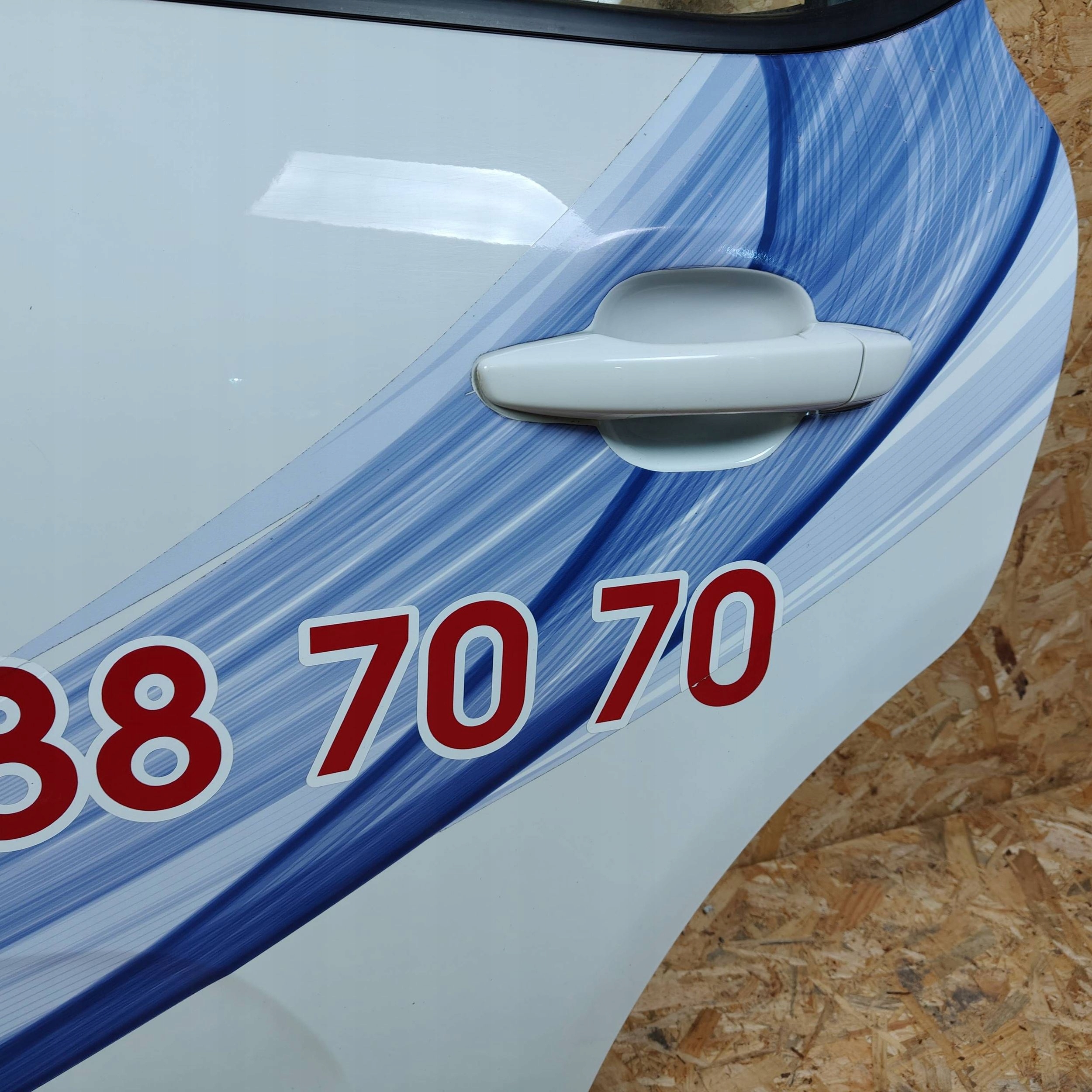 ajtó hátsó far strona bal Citroen C3 III