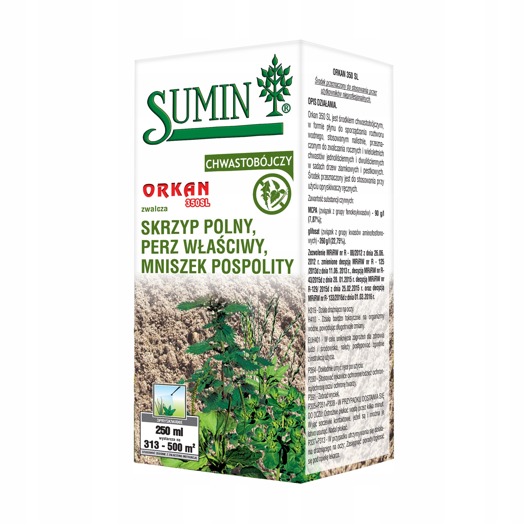

Sumin Orkan 350 Sl 250 ml zwalcza skrzyp polny
