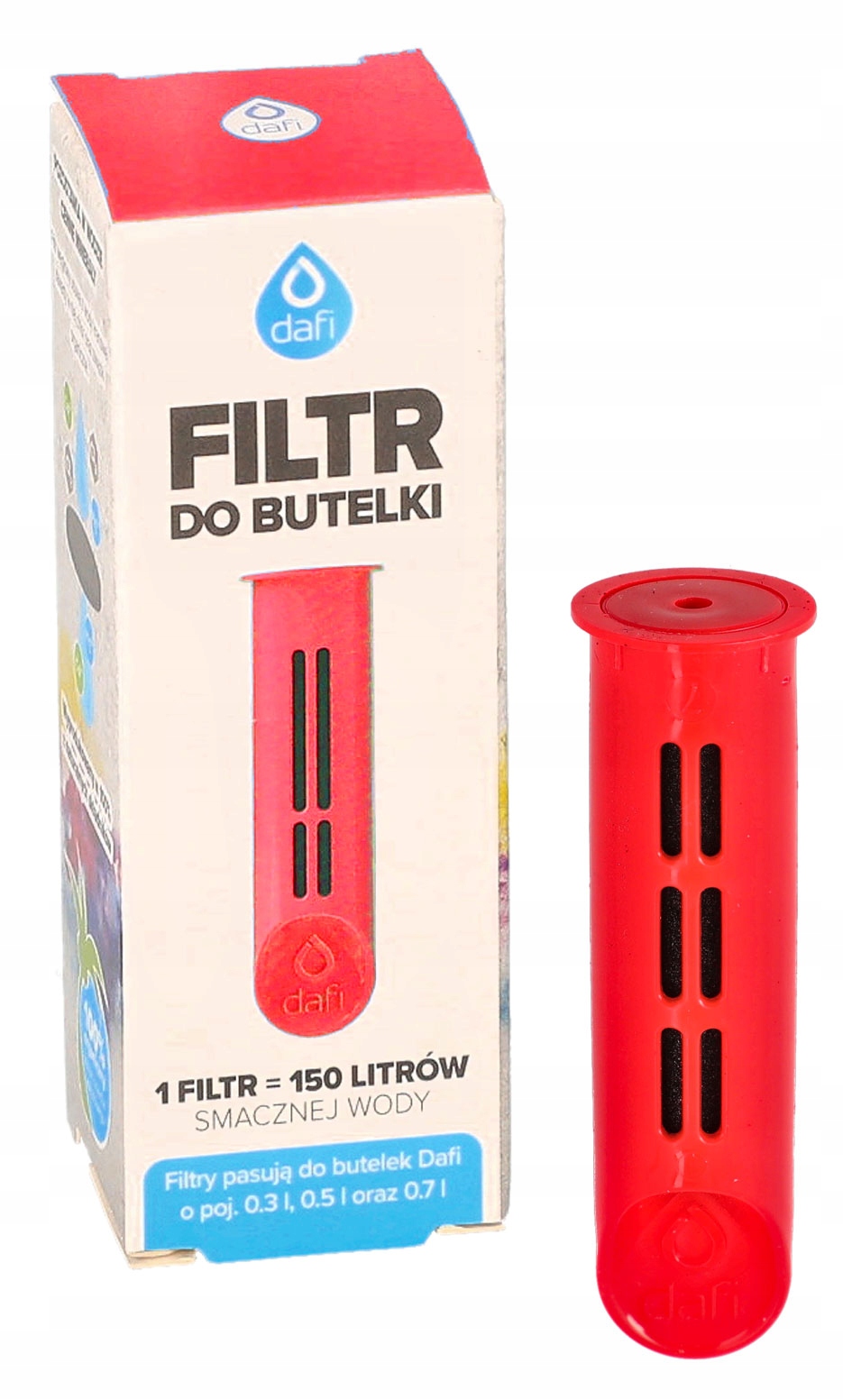 

Filtr do butelki Dafi Soft Solid 1szt Makowy